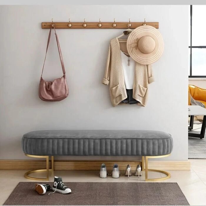 Luxit – Banc Design en Velours