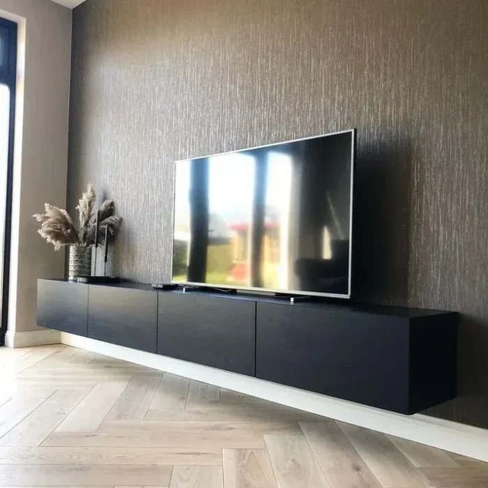 meuble tv suspendu orizen design minimaliste maroc